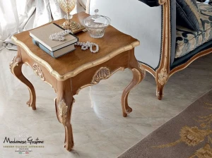 Деревянный квадратный журнальный столик Modenese Luxury Interiors Bella Vita