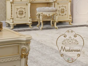 Низкий стул с мягкой тканью Modenese Luxury Interiors Imperial