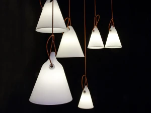 2073 Открытый светодиодный подвесной светильник из полиэтилена Martinelli Luce TRILLY